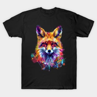 Autumn Embers The Fox Face T-Shirt